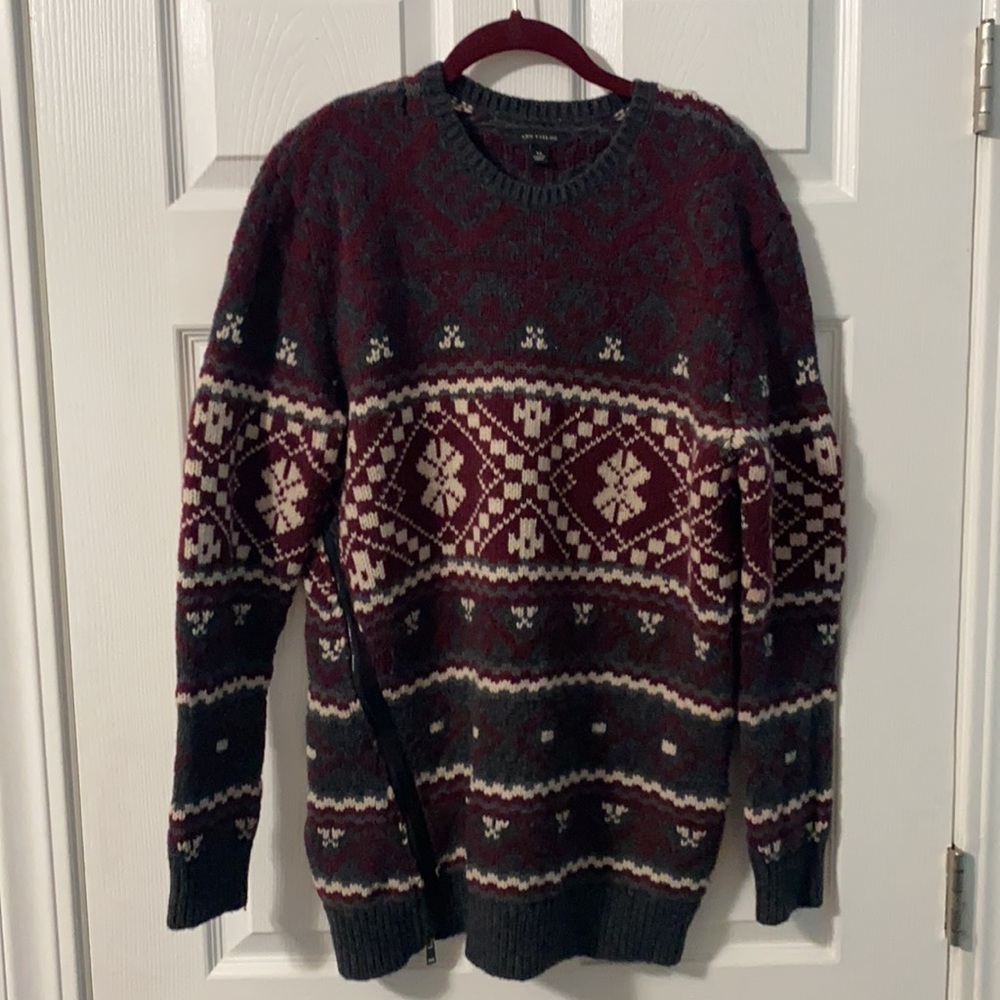 COPY - COPY - ☘️ 3/$30 Ann Taylor Wool Tunic Sweater Sz XL